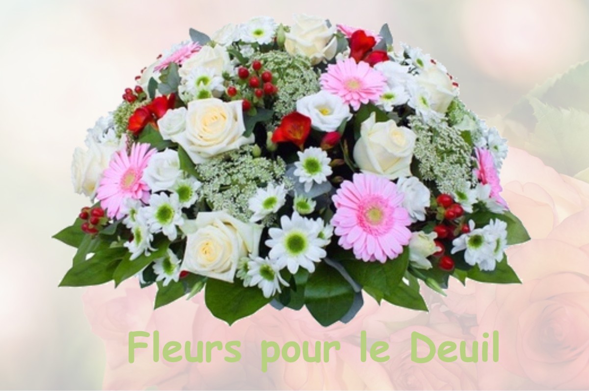 fleurs deuil MONES